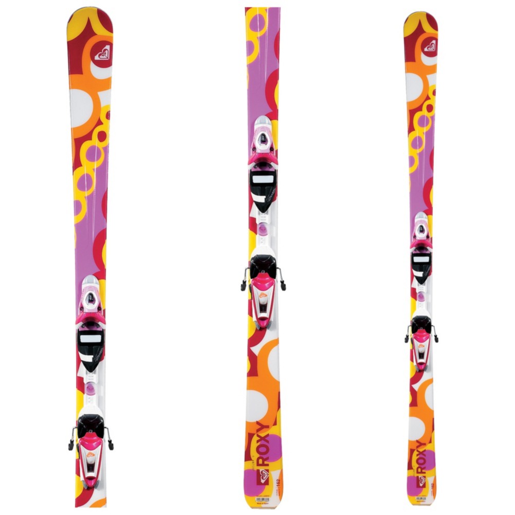 Roxy Swell Womens Skis with N9 Swell Bindings