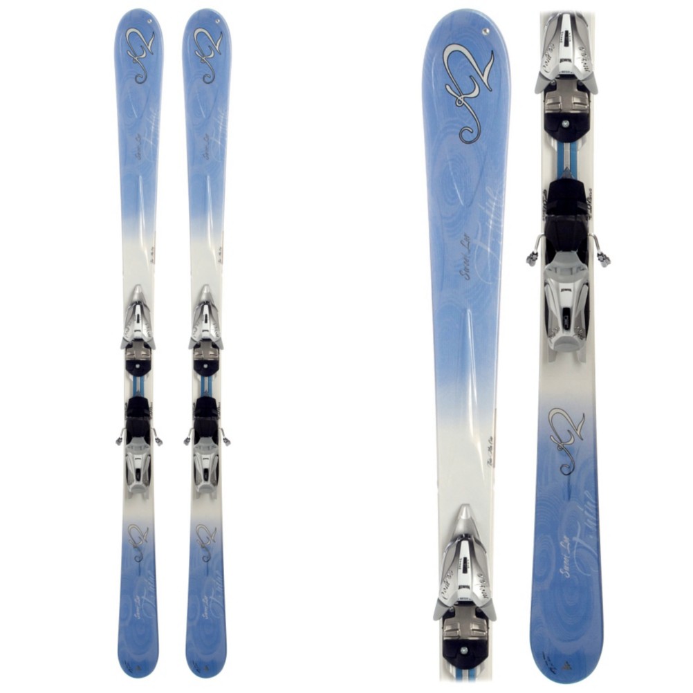 K2 T9 Sweet Luv Womens Skis with Marker M2 10.0 Bindings