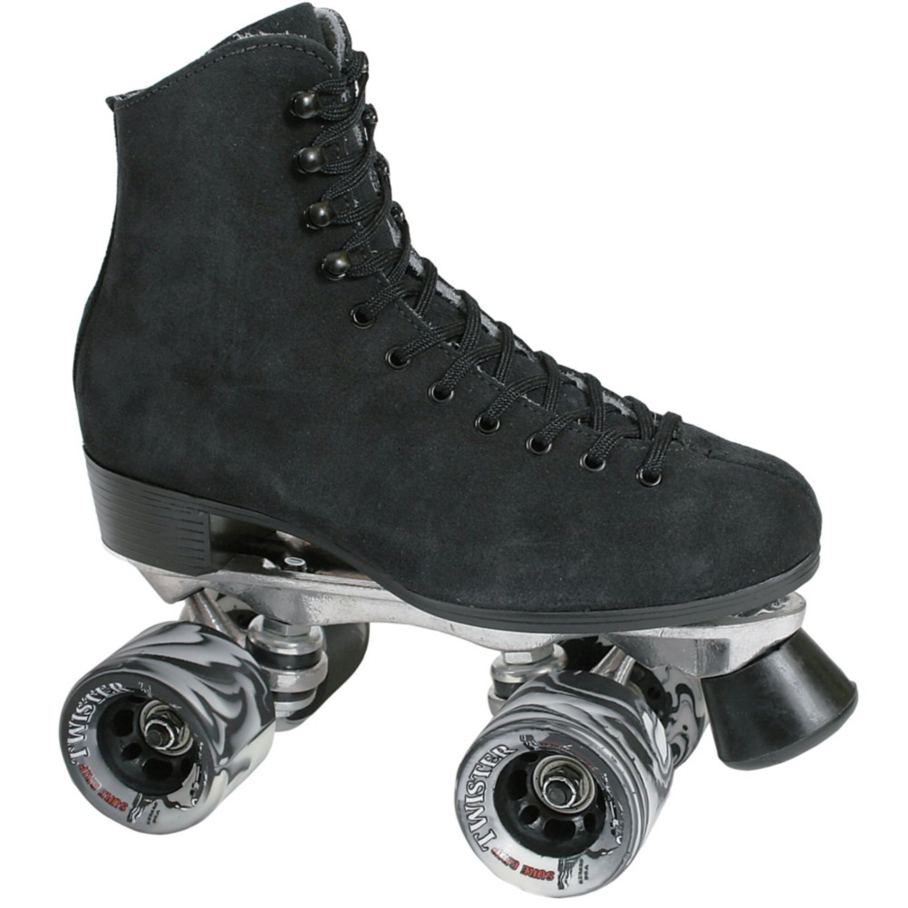 SureGrip International 1300 Black Super X Twister Mens Artistic Roller Skates