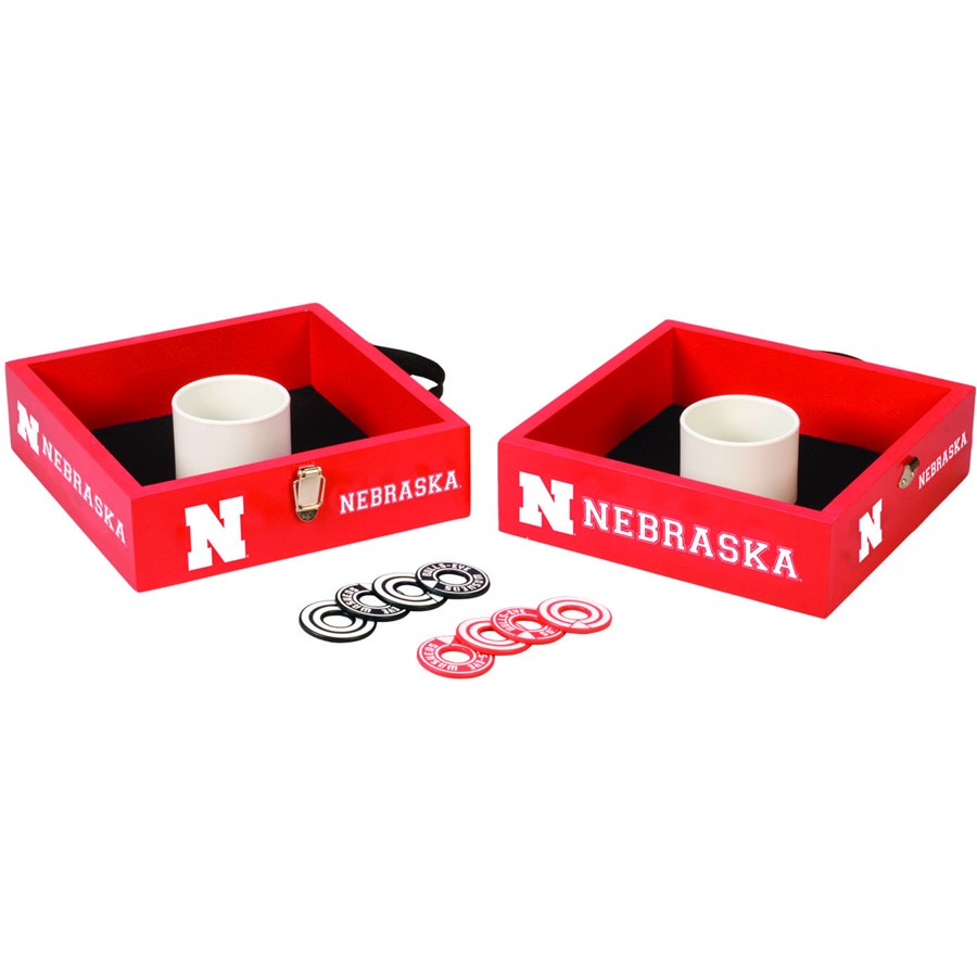 Fundex Games Ltd. College Licensed Nebraska Cornhuskers Bulls-Eye Washers