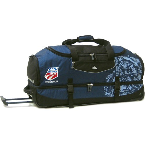 High Sierra U.S. Ski Team Drop-Bottom Wheeled Duffel 2009