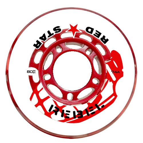 Red Star Rebel Wheels - 4 Pack 2010