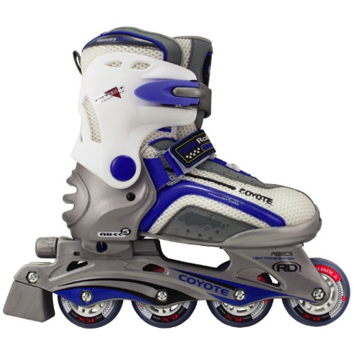 Roller Derby Coyote Adjustable Girls Inline Skates 2009