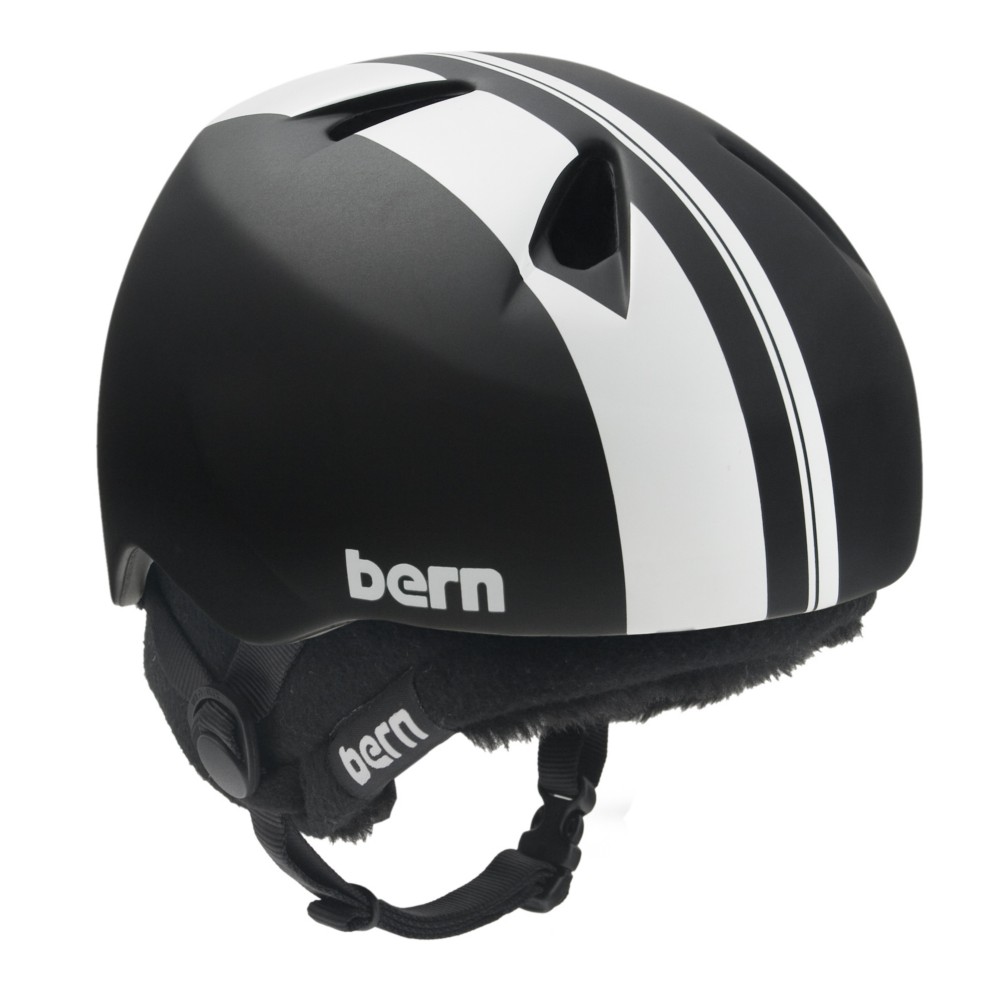 Black White Racing Stripe
