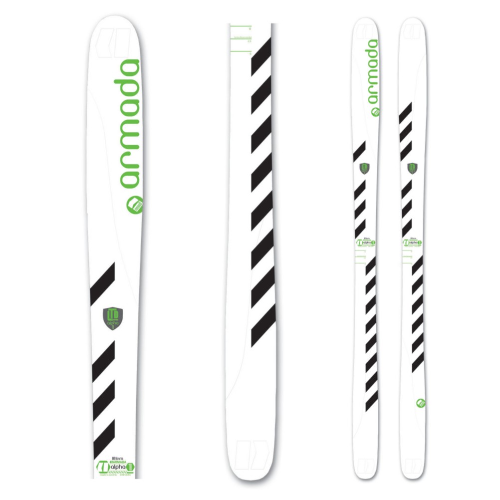 Armada Alpha One Twin Tip Skis 2009