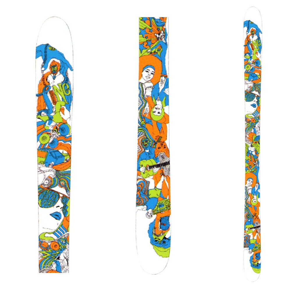 Line Invader Mini Kids Twin Tip Skis 2009