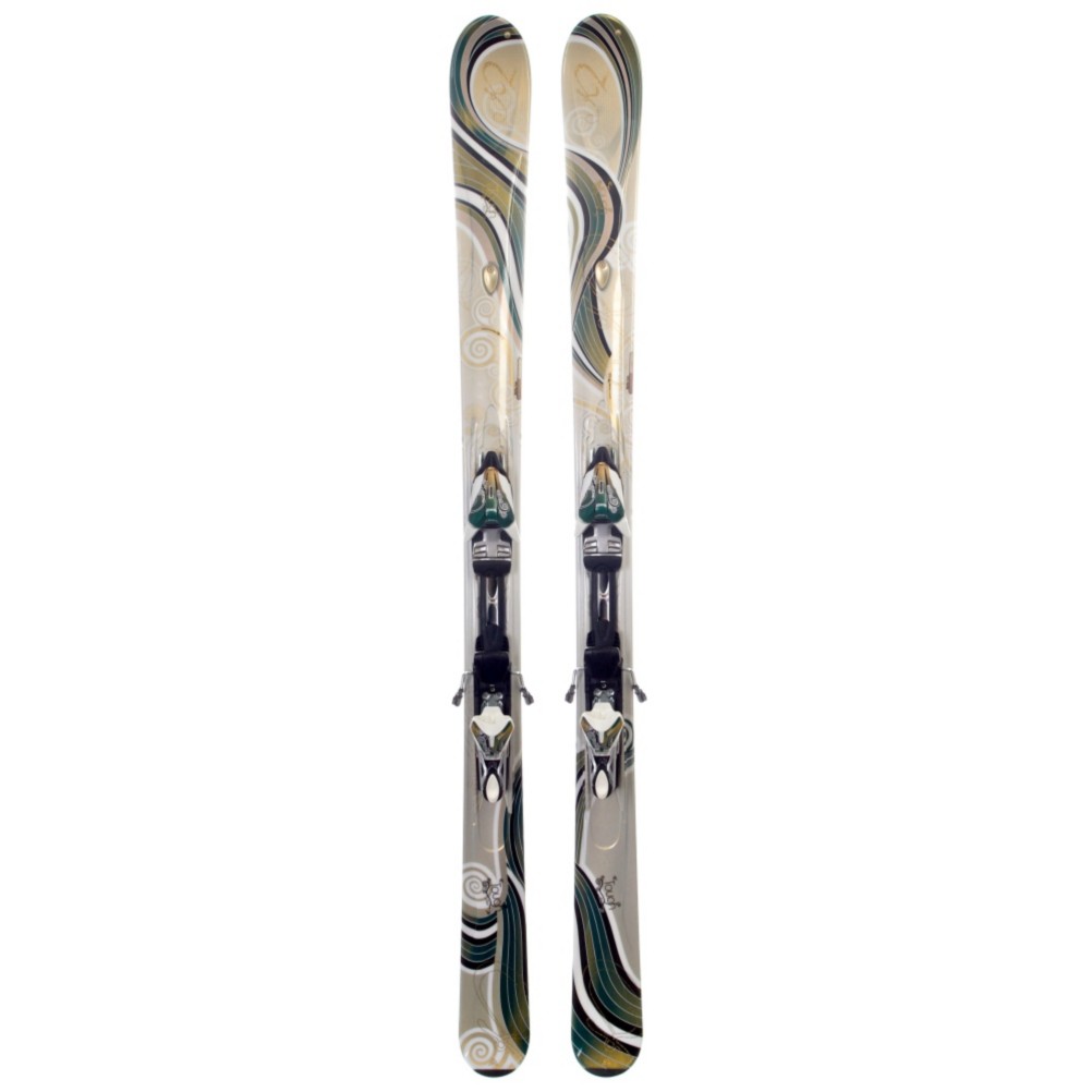 K2 Tough Luv Womens Skis with M1 11.0 Ti Bindings 2009