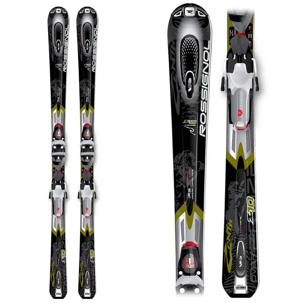 Rossignol Zenith Z10 Oversize Skis with Axial2 120 / TPI2 Bindings 2009