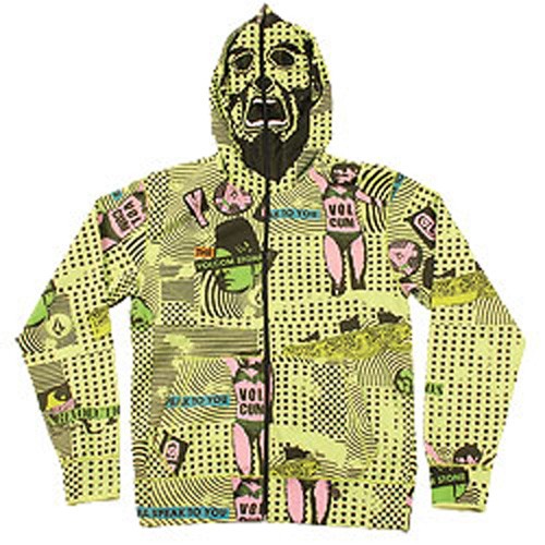 Volcom Yae Slim Full Zip Hydro Sweatshirt - Mens 2009