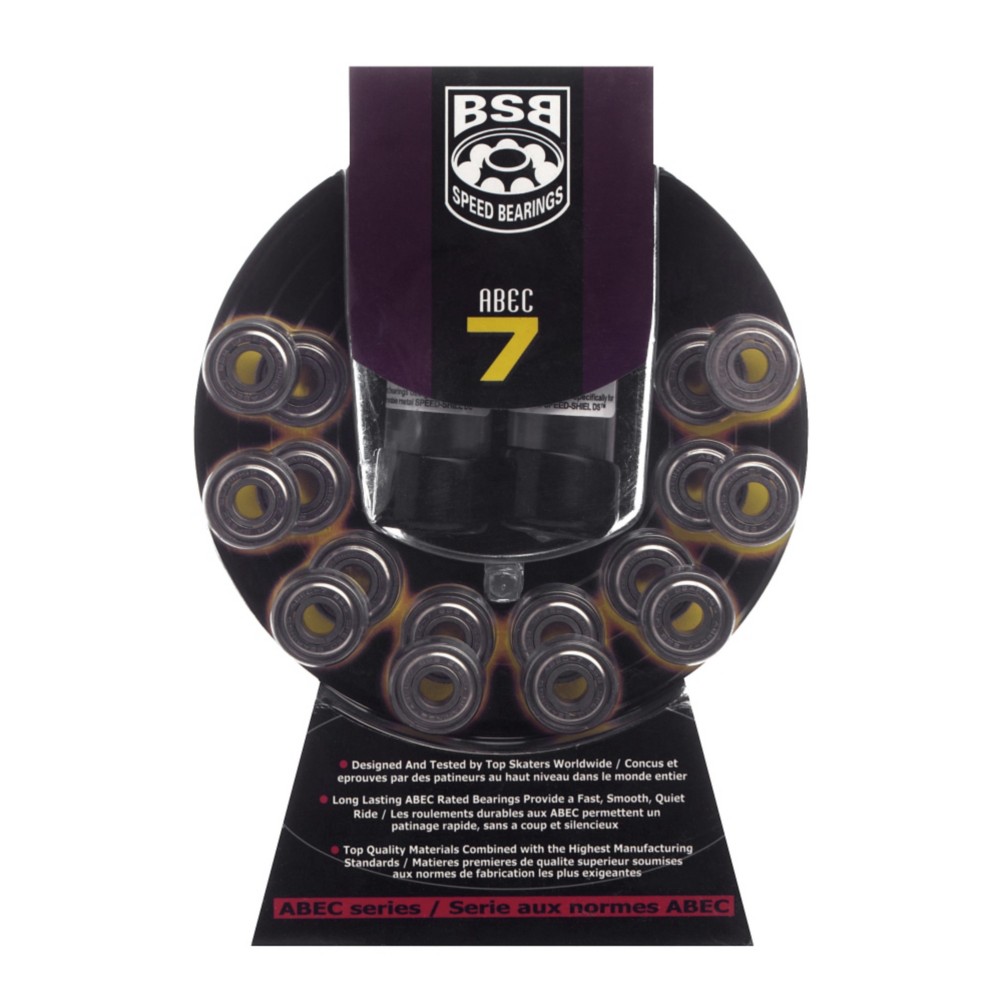 Boss 608 ABEC 7 Speed Bearings - 16 Pack 2010
