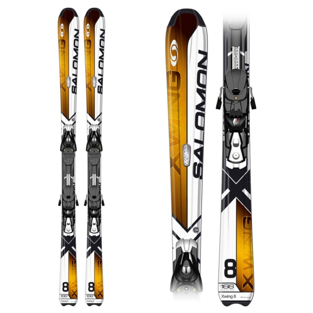Salomon X-Wing 8 Skis with 711 Bindings 2009