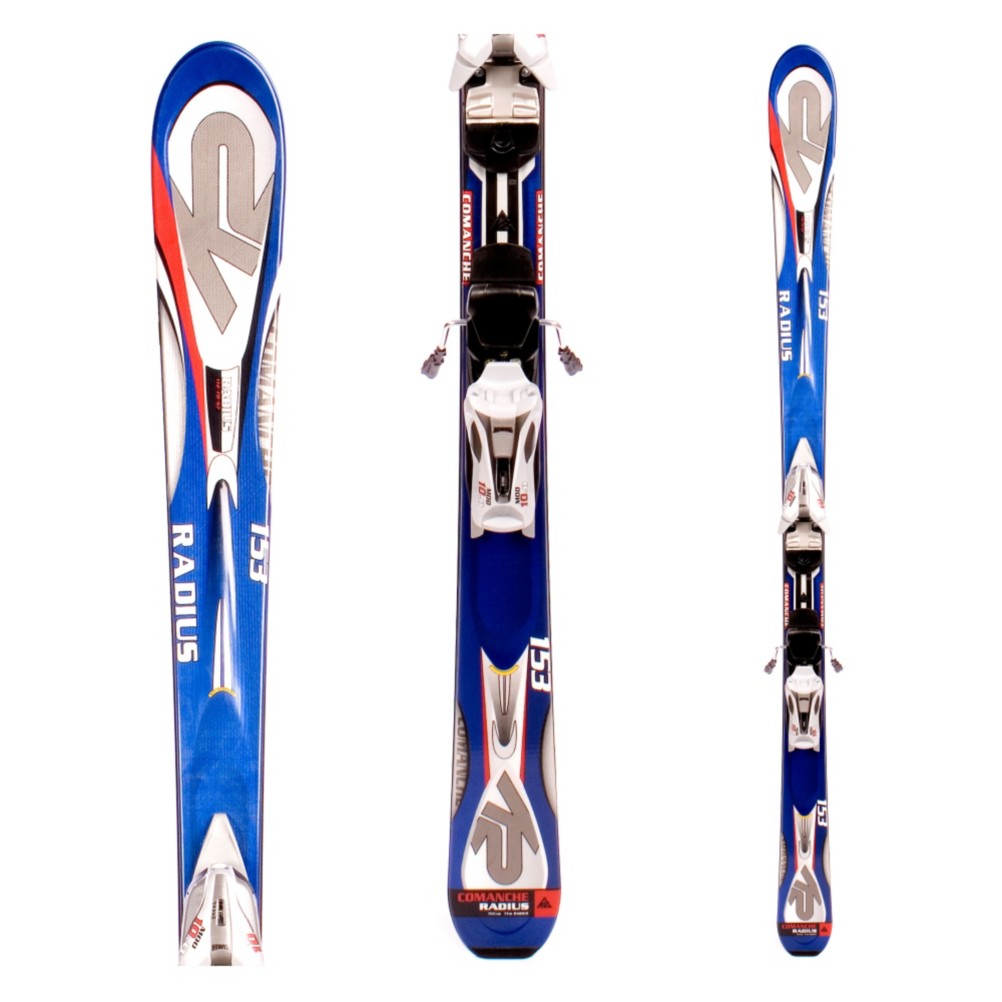 K2 Comanche Radius Skis with M2 10.0 Radius Bindings