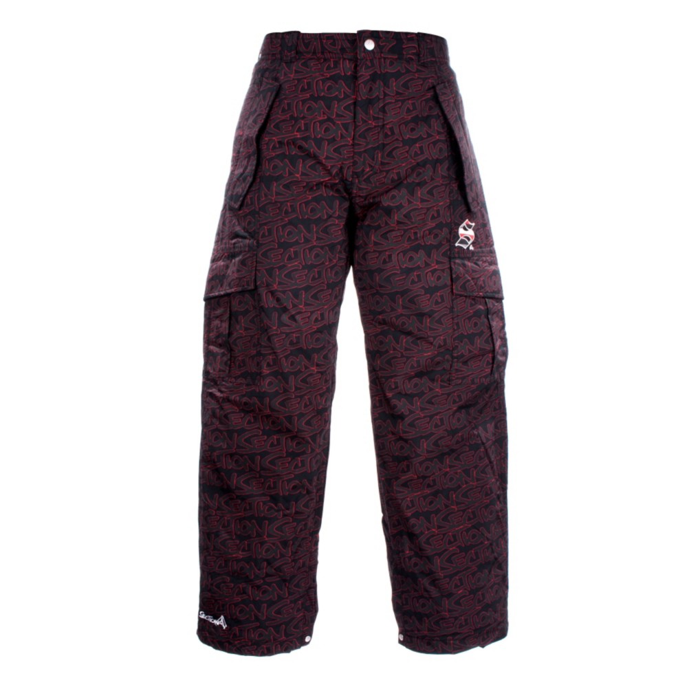 Red Black Print