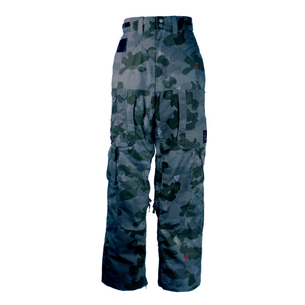 Section MFM Insulated Cargo Mens Snowboard Pants