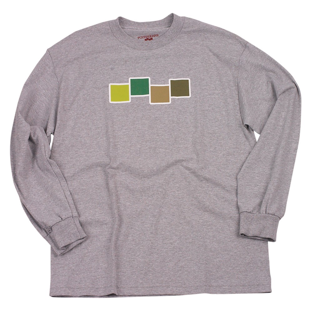 Foursquare Color Block Icon Long Sleeve Shirt - Mens 2009