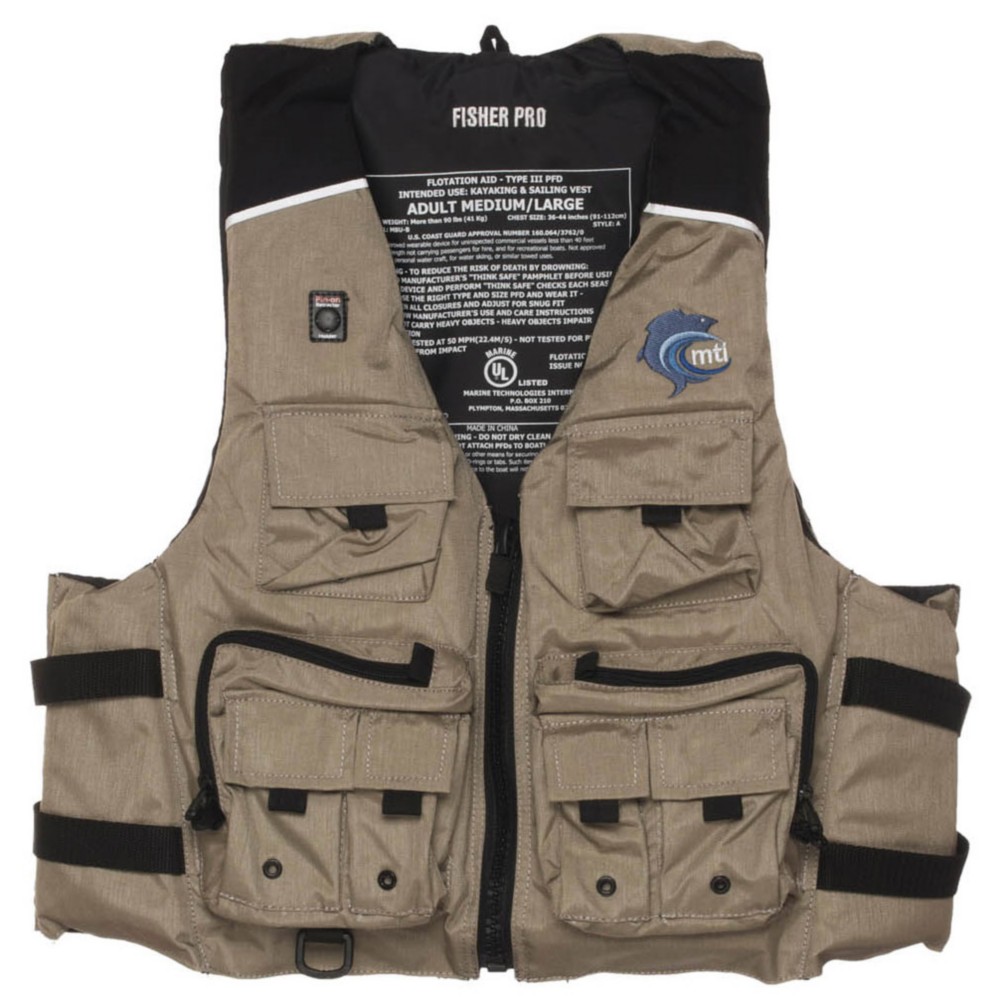 MTI Fisher Pro Fishing Kayak Life Jacket 2010