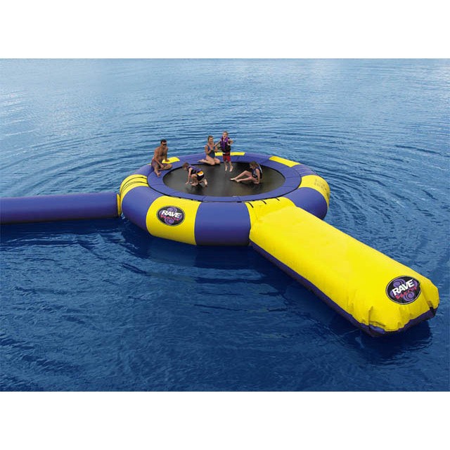 Rave Aqua Jump 250 25 Foot Water Trampoline Water Park 2010
