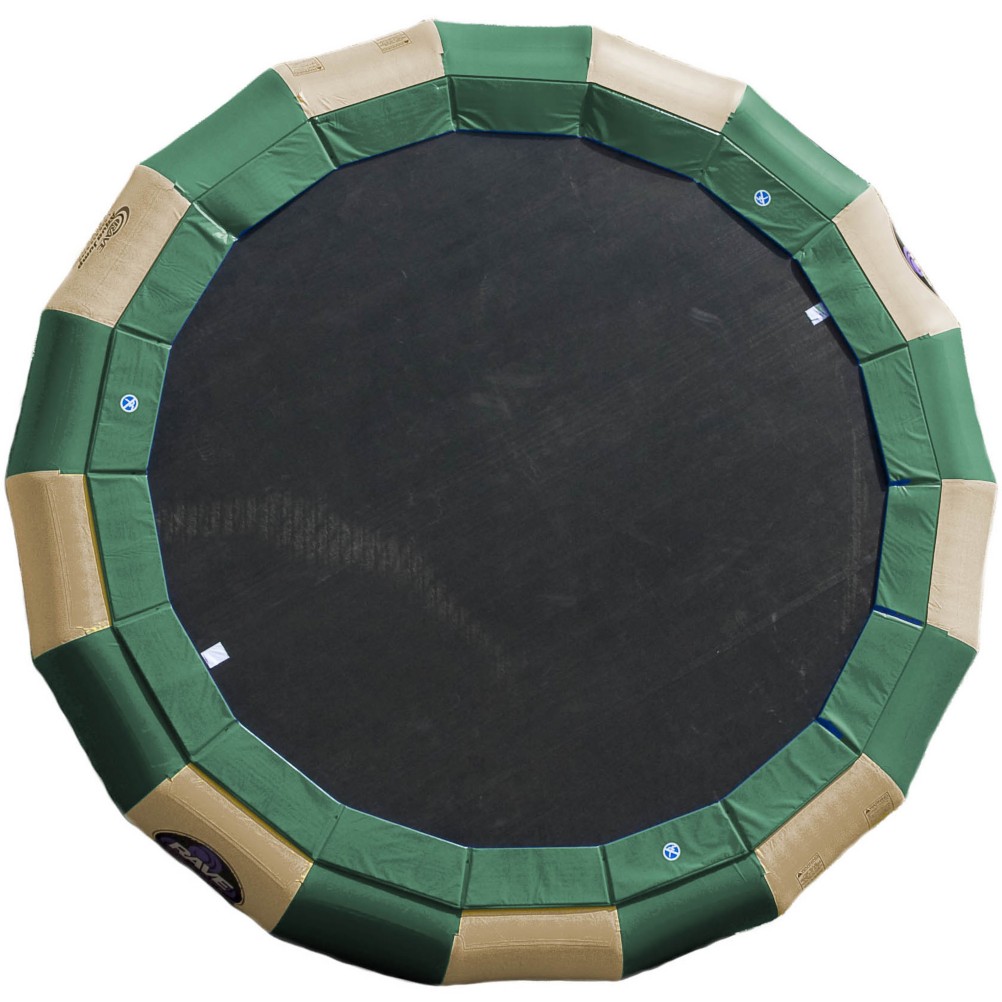 Rave Aqua Jump 250 25 Foot Northwoods Edition Water Trampoline 2010