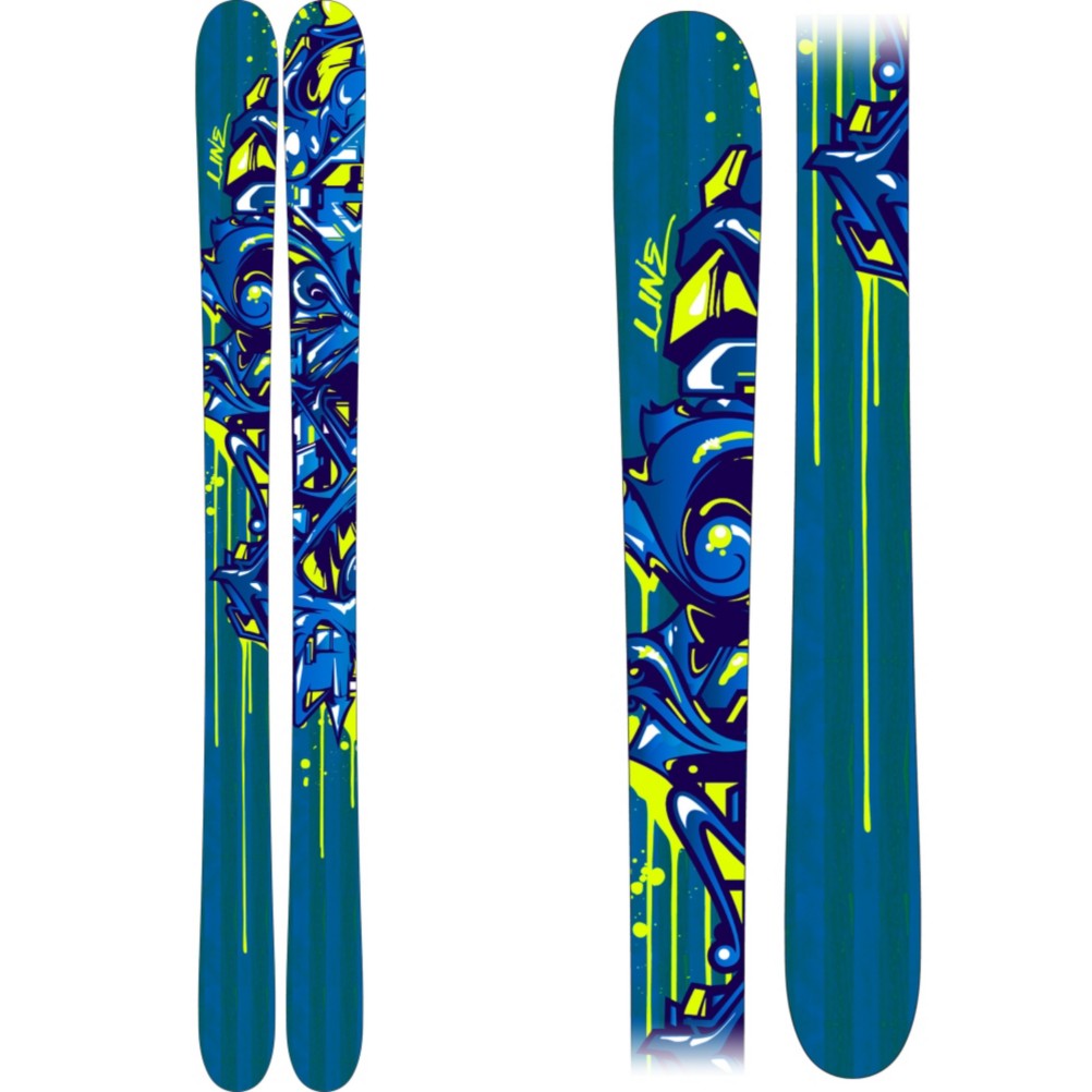 Line Blend Powder Skis 2010