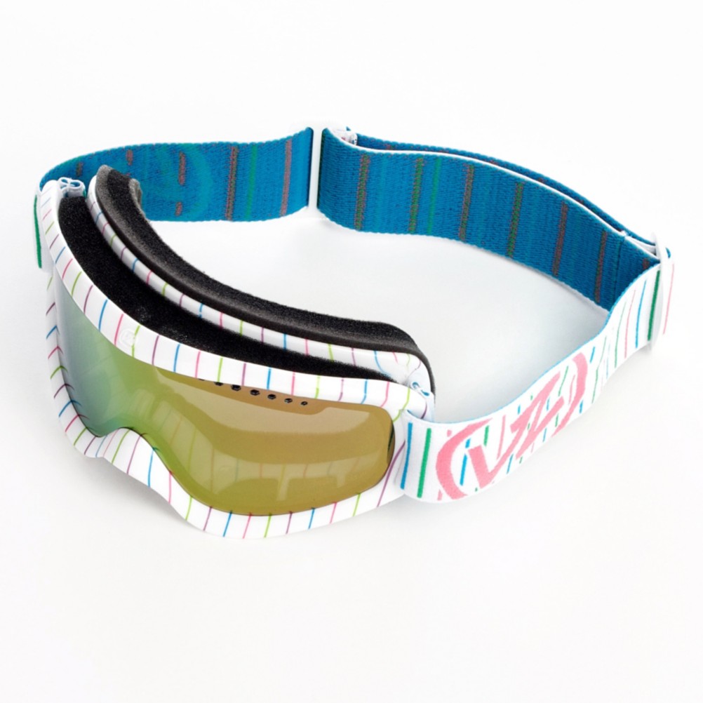 Vonzipper Sizzle Yipes White Goggle - Adult 2010