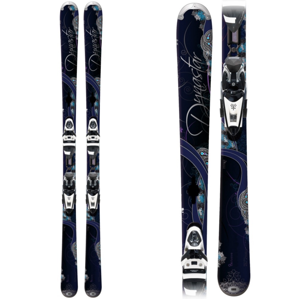 Dynastar Exclusive Active Womens Skis with Nova Exc AFC Bindings 2010
