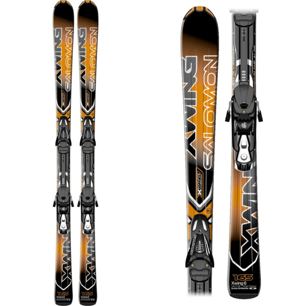 Salomon X-Wing 6 Skis with LZ9 Lightrak Bindings 2010