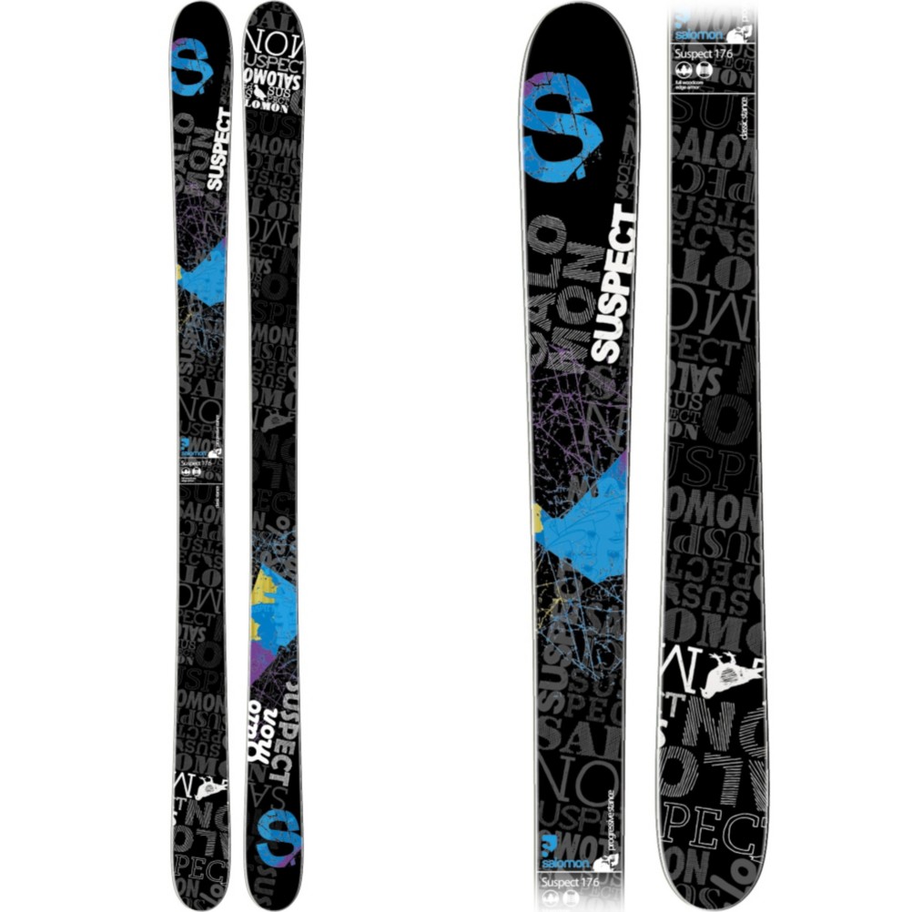 Salomon Suspect Twin Tip Skis 2010