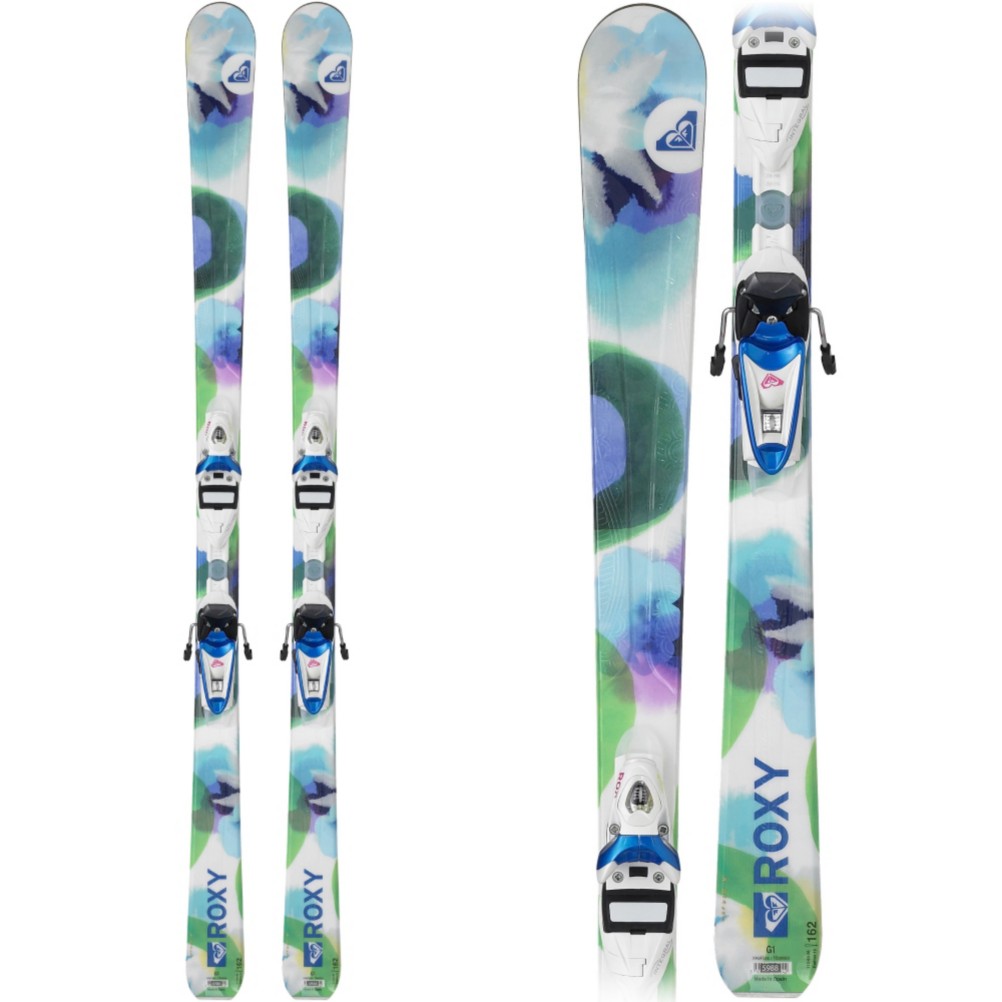 Roxy Sugah Womens Skis with N9 Bindings 2010
