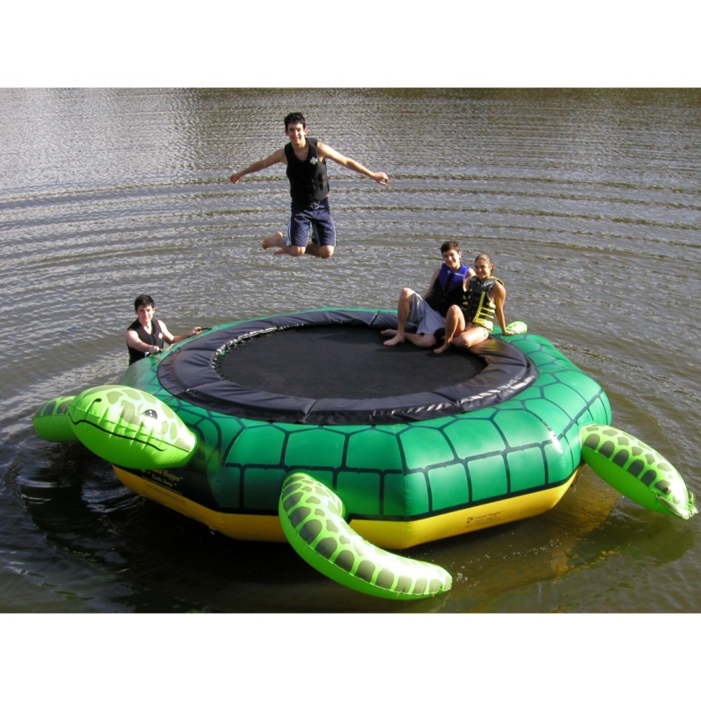 Island Hopper Turtle Jump 15 Foot Water Trampoline 2009