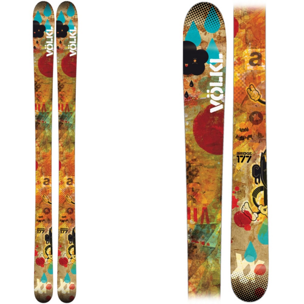 Volkl Bridge Twin Tip Skis 2010