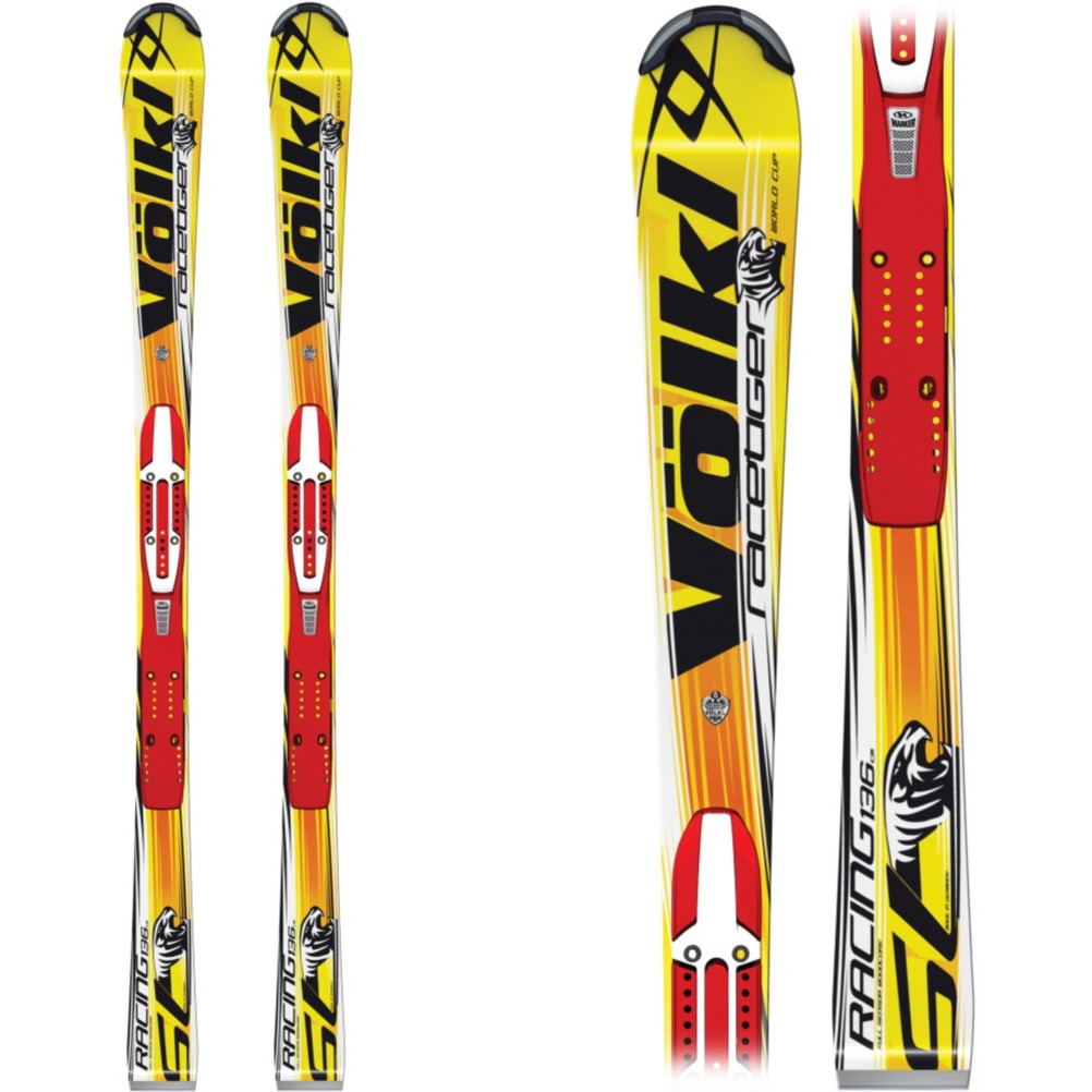 Volkl Racetiger SL Stock Junior Race Skis 2010