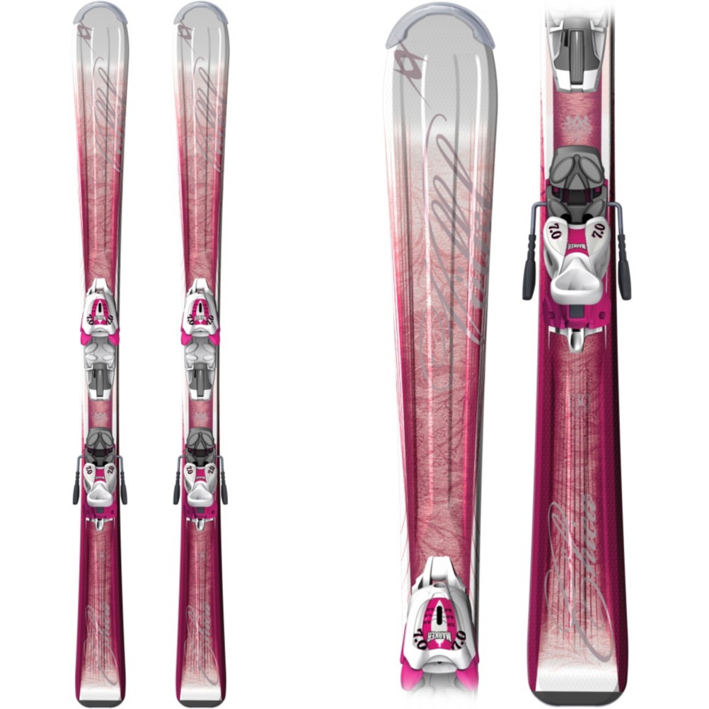 Volkl Chica Kids Skis with Jr. 3Motion 4.5 Bindings 2010