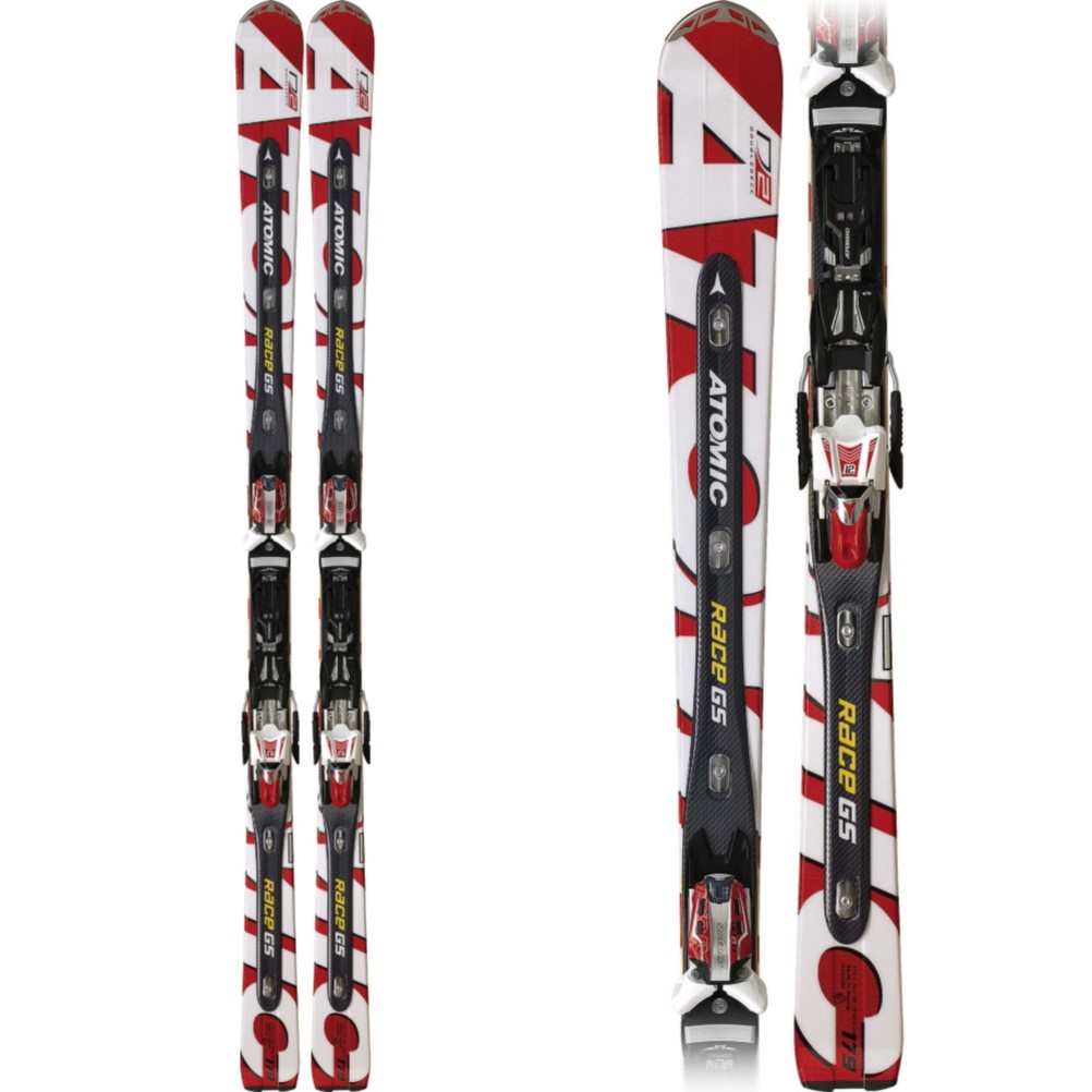 Atomic Race D2 GS Race Skis with Neox Toolless Bindings 2010
