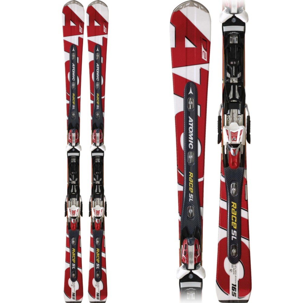 Atomic Race D2 SL Race Skis with Neox Toolless Bindings 2010