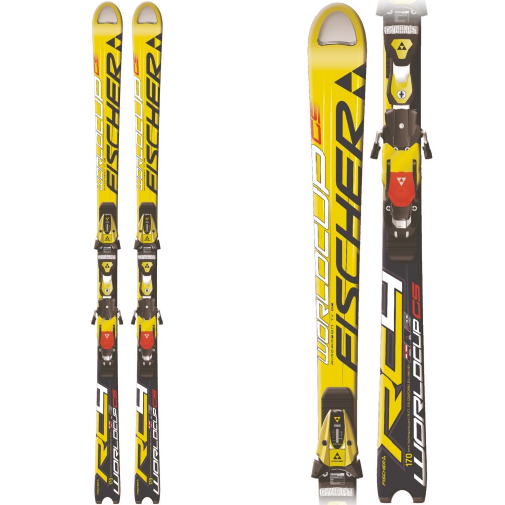 Fischer Worldcup GS Junior Race Skis with RC4 Z11 Bindings 2010