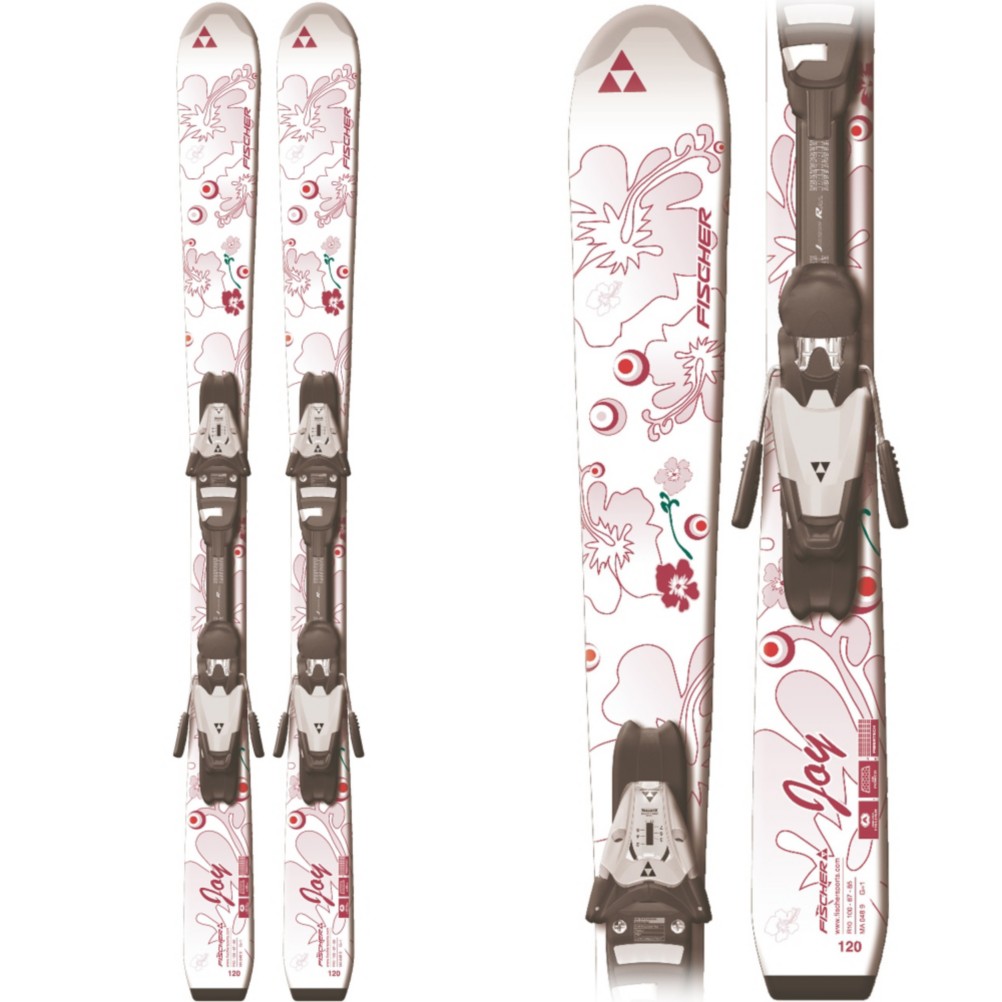 Fischer Joy Kids Skis with FJ4 Railflex Bindings 2010