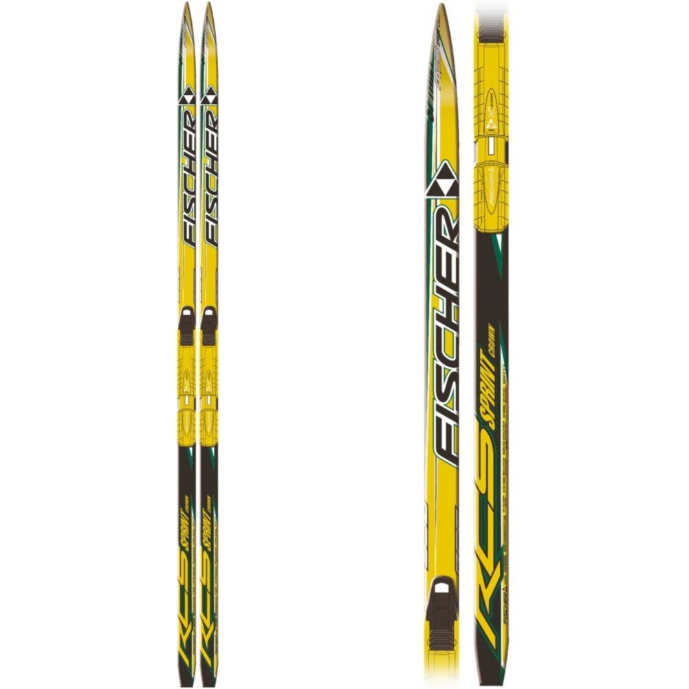 Fischer Sprint Crown Jr Cross Country Skis 2010
