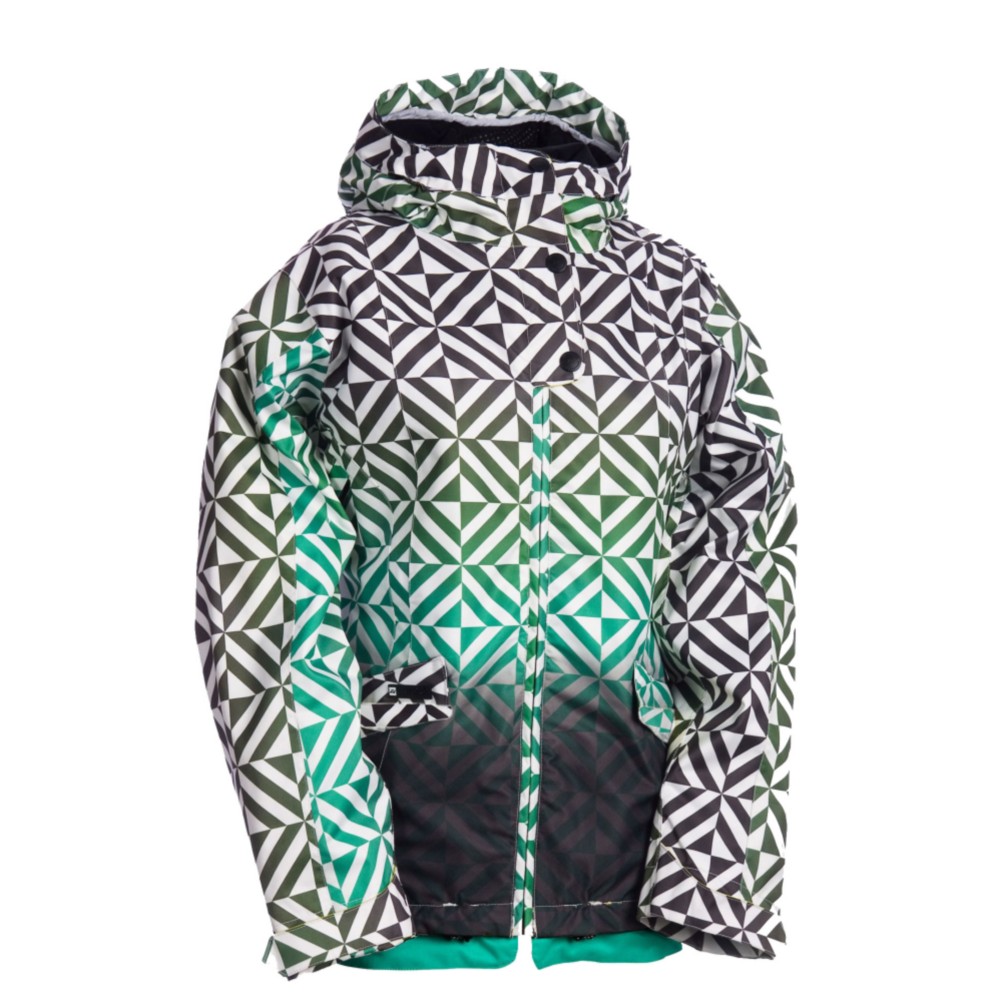 Promise Print Vivid Green