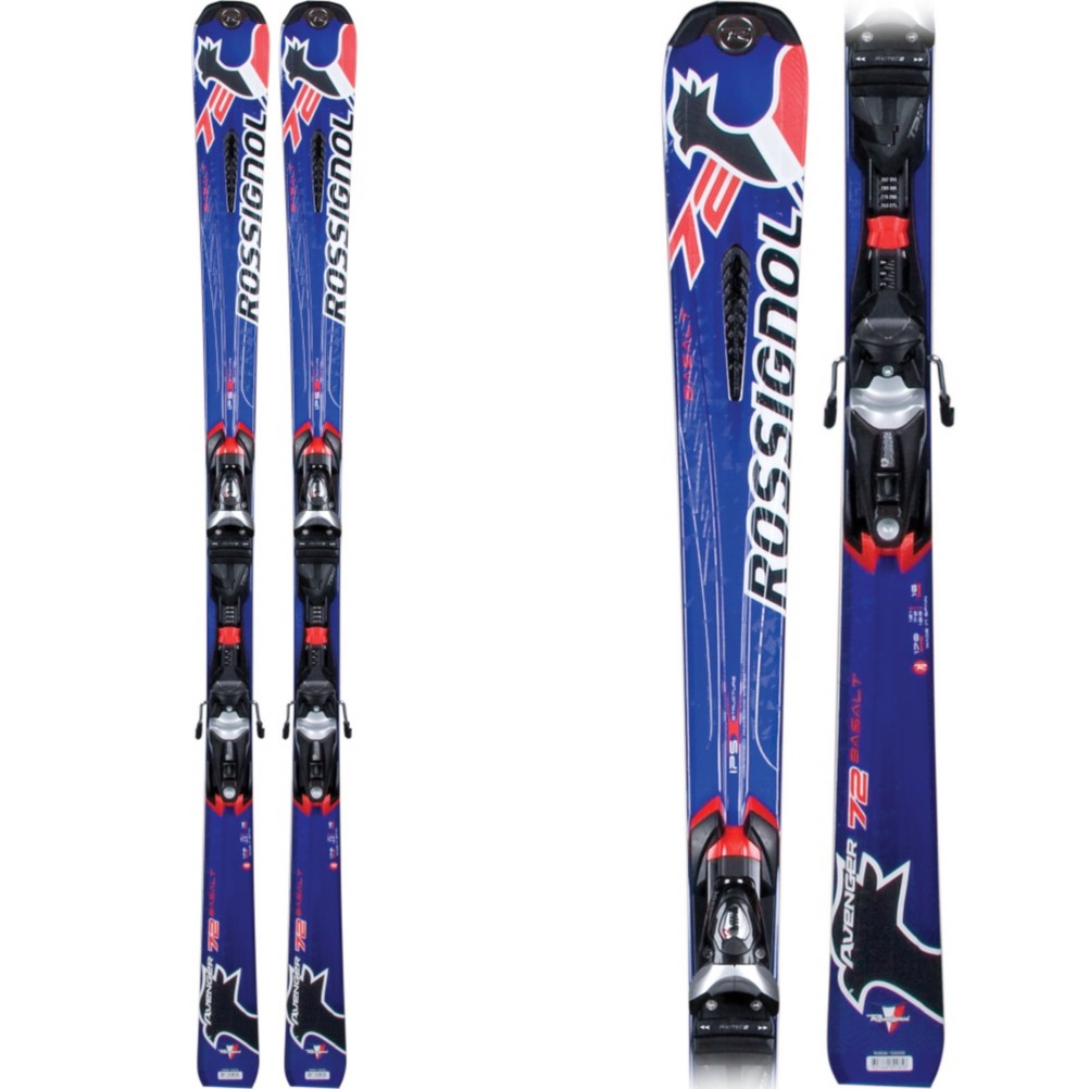Rossignol Avenger 72 Skis with Axium 110 Bindings 2010