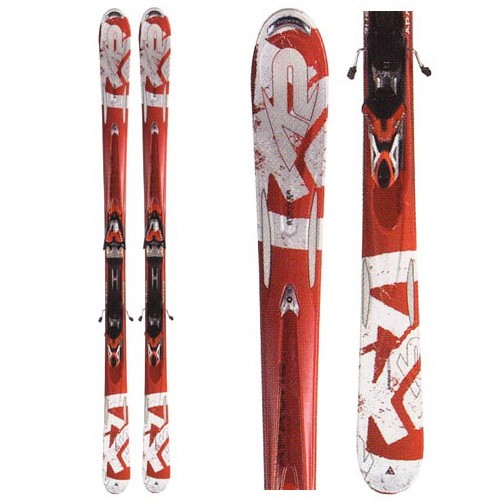 K2 Apache Stryker Skis with Marker M1 14.0 Bindings