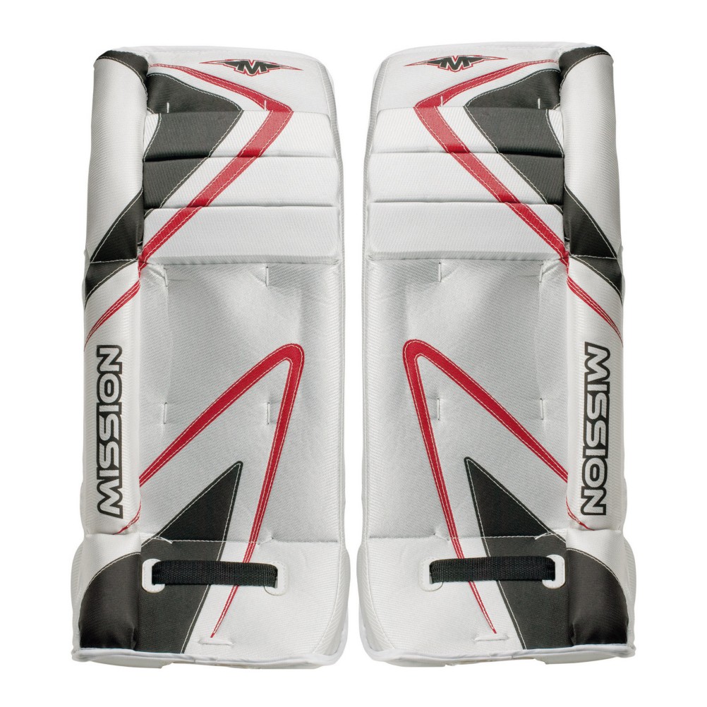 Mission Grommet Goalie Leg Pads - Junior 2010