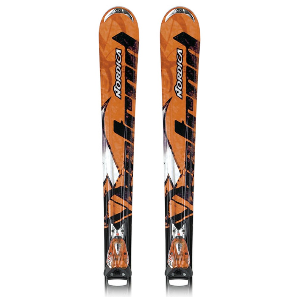 Nordica Jet Fuel Skis with N3.12 Bindings 2009