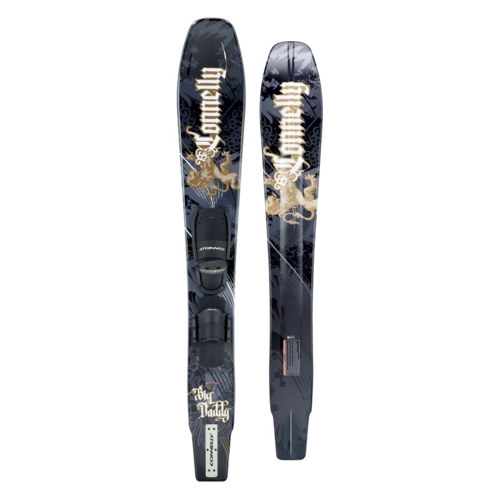 Connelly Big Daddy Water Skis with Front Adj. Velcro Binding - Adults 2010