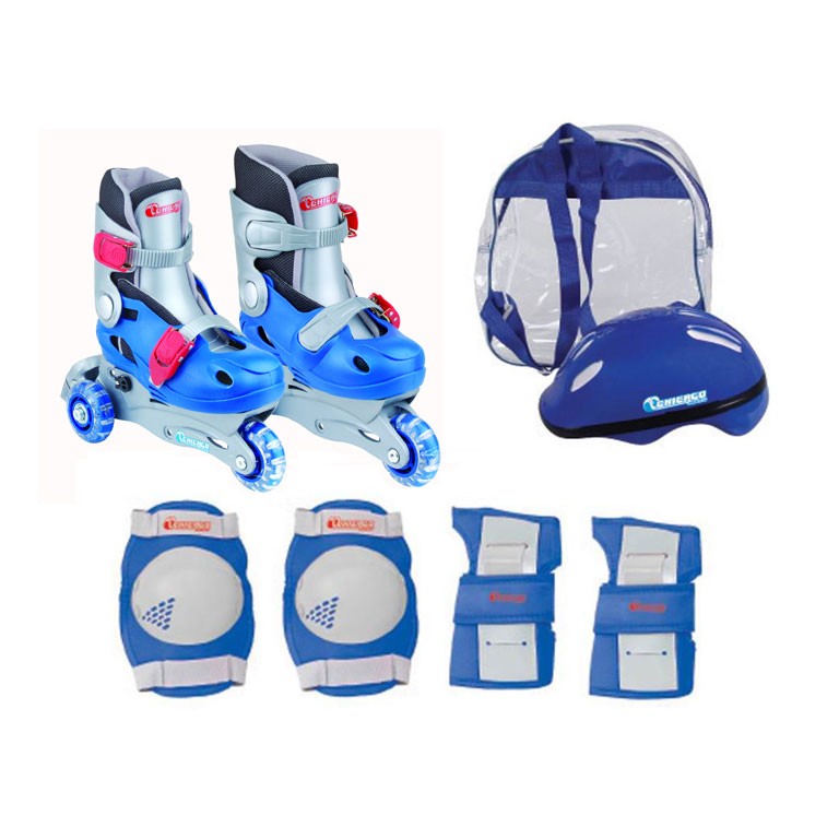 Chicago Trainer Combo Adjustable Kids Inline Skates 2010