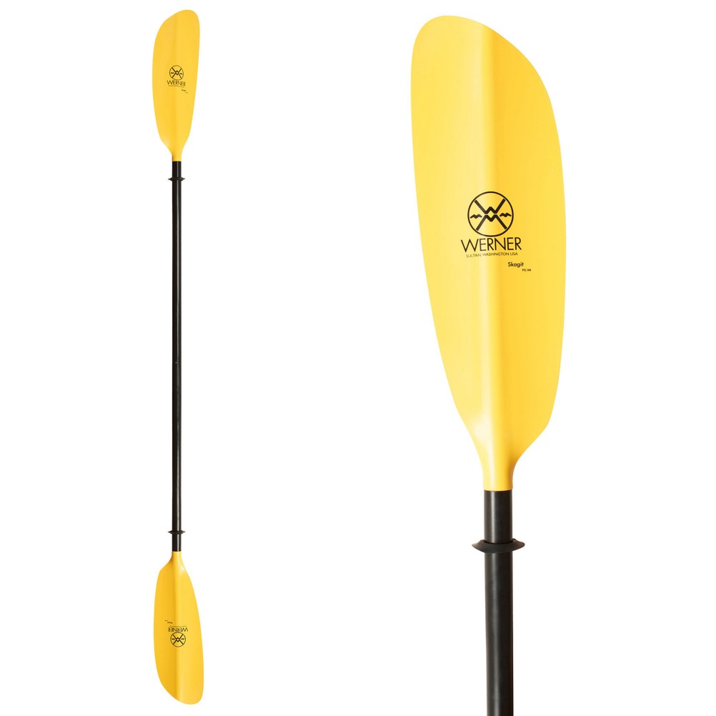 Werner Paddles Skagit Straight FG IM Kayak Paddle 2010
