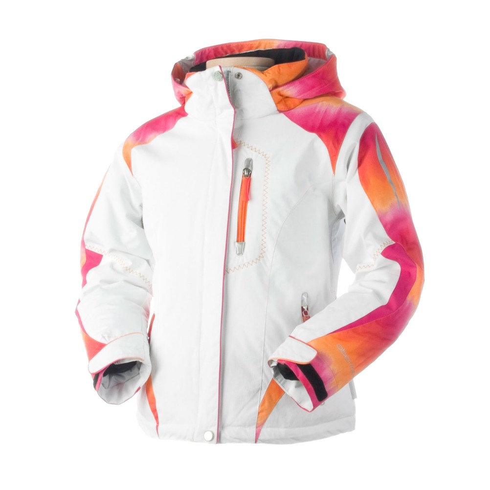 Whte-Pink Ruby Ombre Print