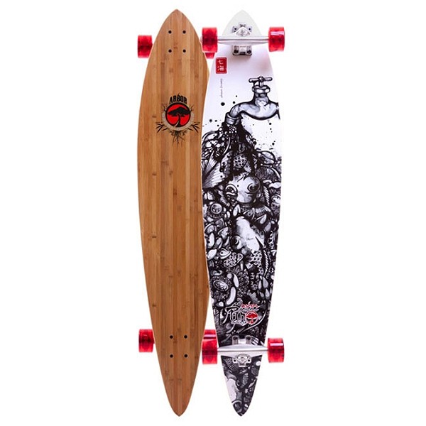 Arbor Pin Bamboo Complete Longboard 2010