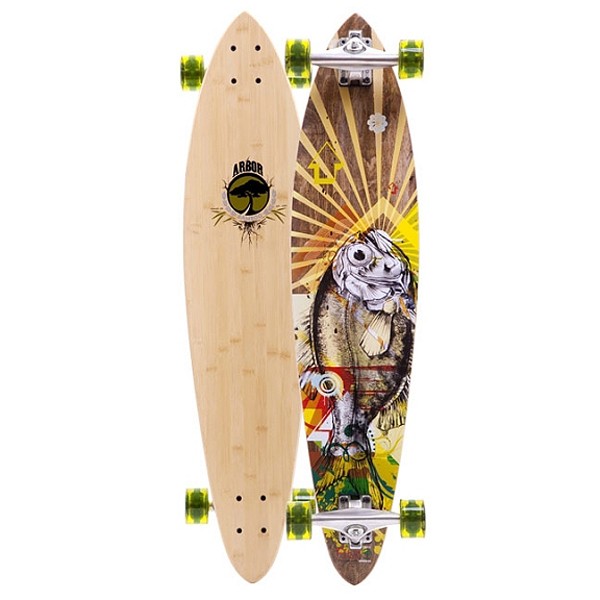 Arbor Fish Bamboo Complete Longboard 2010