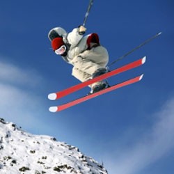 Men's Beginner Twin Tip Ski Packages