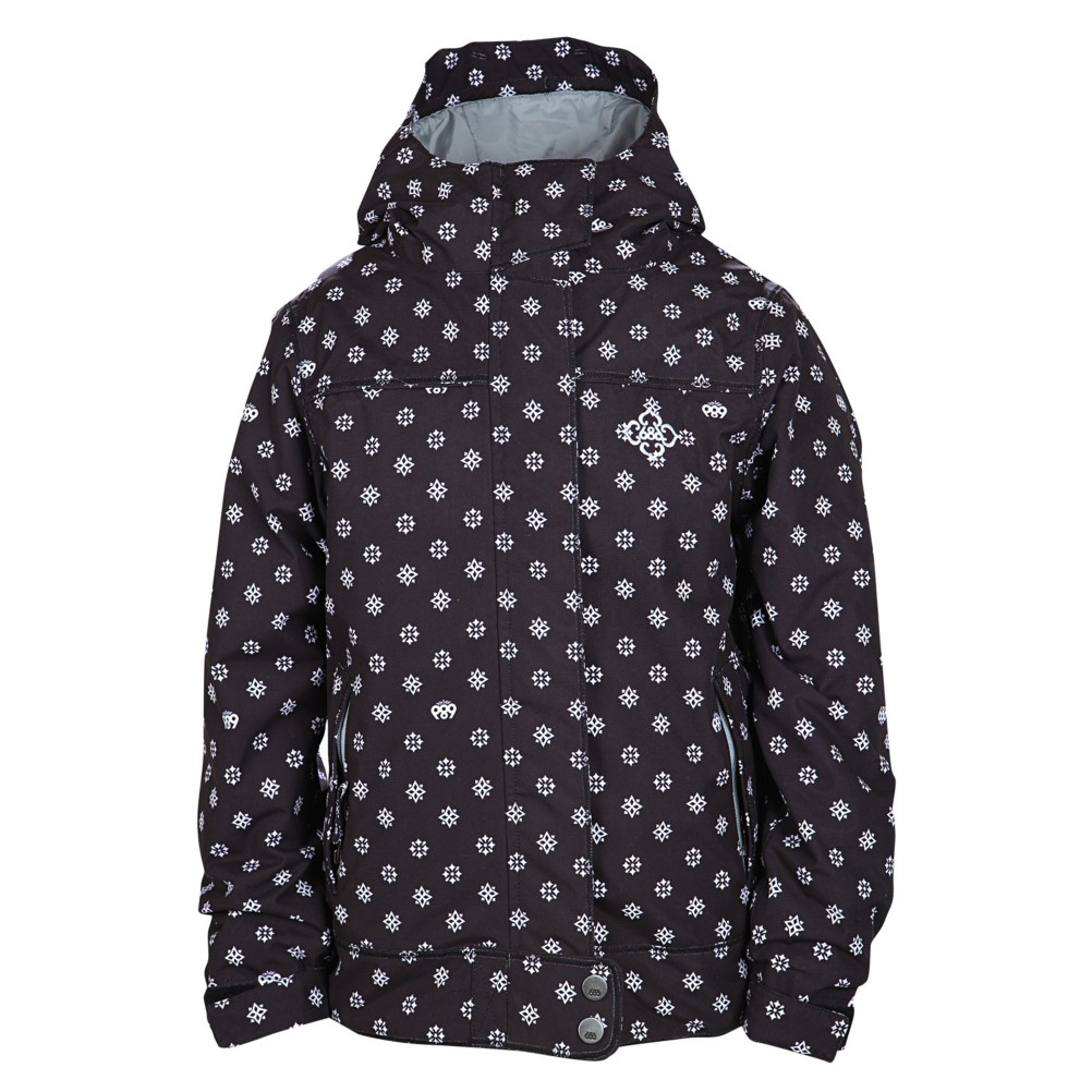 Black Medallion Print